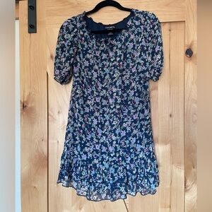 Floral Puff Sleeve Dress for Kids